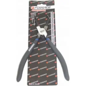 Circlip/retaining ring pliers Forsage F-609180HB 180 mm, 90° bent, external/internal use on snap rings