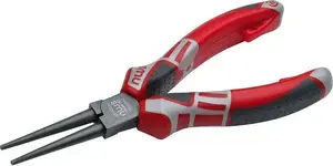Круглогубцы NWS модель NW125-69-160, 160 мм, точные загнутые губки, изолированные рукояти