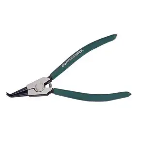 Pliers Jonnesway AG010010 external circlip pliers (Seeger) bent tips, for 3–15 mm rings