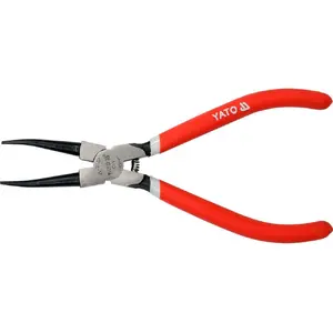 Stīpveida gredzenu knaibles YATO YT-2137, ārējās/iekšējās, PVC rokturi, 180 mm