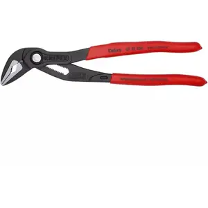 LOGO-Tools Cobra pipe pliers 250 mm narrow jaw model 7.7250ES for gripping and tightening