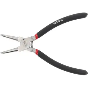 Circlip pliers YATO YT-2147, external/internal, PVC handles, 200 mm