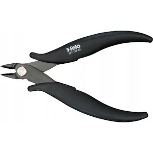 Cutting side nippers FELO 59112840, 128 mm, precision diagonal cutters