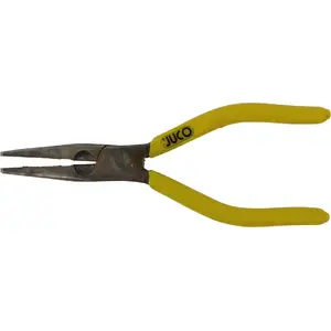 JUCO knaibles SZ009 pagarinātas izliektas ar PVC rokturi 160 mm