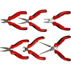 Pliers set Silver MINI 125 mm, 6-piece with case, model 11076