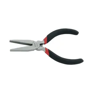 Flat Electronic Pliers MODECO MN-20-505 130 mm, insulated tips, precision gripping