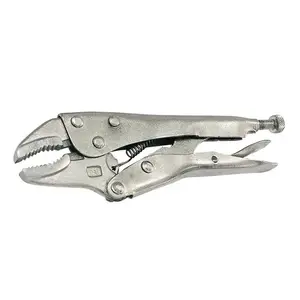 Self‑locking pliers MEGA MORSEA 180 mm (model 28218) — 180mm length, self‑locking mechanism