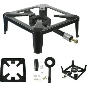 Portable Camping Single-Burner Stove No name model 40x40 cm square tabletop burner