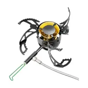 Camping Stove OPTIMUS Polaris Optifuel (model 8019229) — portable multi-fuel burner, grey-green