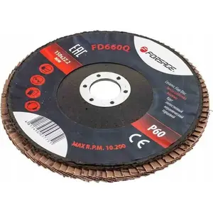 Abrasive flap disc Forsage 150x22.2 mm P60 for angle grinders