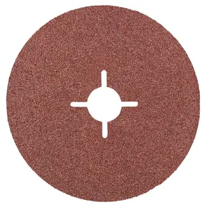 Rotary tool sanding pad GRAPHITE 55H858 for wood, Ø 12.5 cm, pack of 3