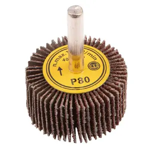 Grinding wheel GRAPHITE 55H756 for rotary tool — wood, 6 mm shank, 40 mm diameter