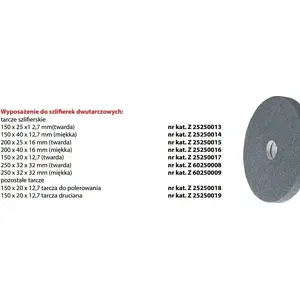 Slīpēšanas disks Proma 200x40x16 mm mīksts (MPN 25250016)