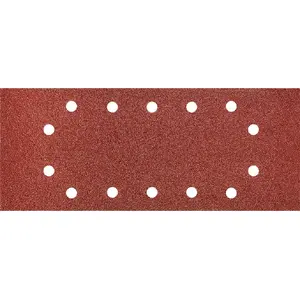 Sandpaper sheets GRAPHITE 115 x 280 mm K60 with holes, pack of 5