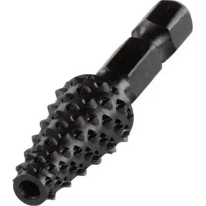 Wood Rasp Wolfcraft WF4378000 — tapered profile, 6‑point hex shank