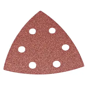 Abrasive Triangles KLINGSPOR PS 22K 94×94 mm grit 80, pack of 5 (MPN 45604)