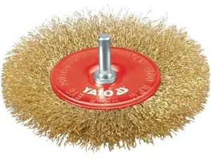 Wire wheel brush YATO YT-4757, diameter 100 mm, 1 piece