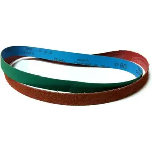 Abrasive sanding belt Glob Pas 35 x 650 mm grit P36