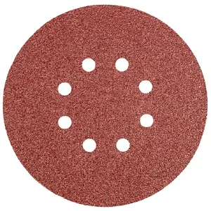 Rotary tool sanding pad GRAPHITE 55H945 for wood, Ø15 cm, pack of 5, 88 g