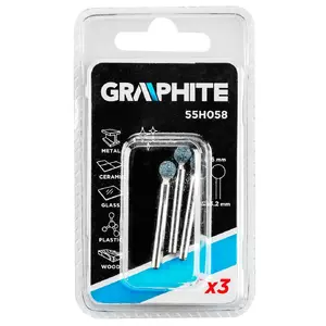 Engraver bit GRAPHITE 55H058 — single 1 pc, weight 6 g