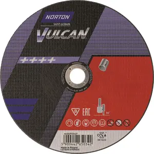 Отрезной лепестковый диск Norton Clipper A46T 230 x 1,9 x 22,2 мм T41 для нержавеющей стали