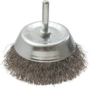 Wire cup brush with shank 50 mm INOX, GRAPHITE 57H599