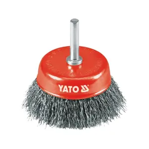 Pre-polishing brush YATO YT-4751, rotary tool accessory, 6 mm shank, max 4500 RPM
