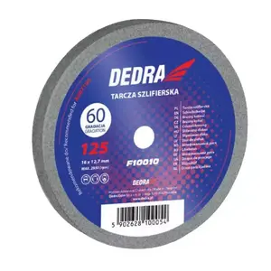 Аксессуар для болгарки Dedra F10010 — отрезной диск Ø 125 мм, упаковка 1 шт.
