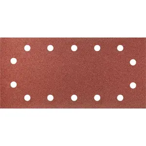 Slīpēšanas papīrs ar āķi-un-lupe 115 x 230 mm K120, 5 gab., ar caurumiem - GRAPHITE 55H724