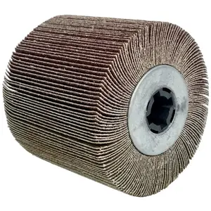 Щетка лепестковая для сатинирующей машины Dedra 120×100 мм зерно 60