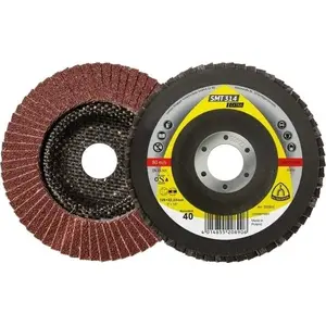 Abrazīvais lapu disks KLINGSPOR SMT314 125 mm graudainība 60 (modelis 322817)