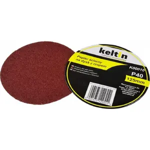 Abrasive Sanding Disc with Hook-and-Loop 125 mm P40 GEKO K00010 (pack)