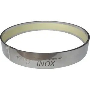 Protective Self-Adhesive Stainless Steel Tape Glob 2500 x 40 x 0.8 mm