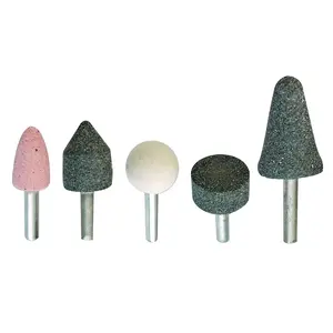 Grinding Stones (shank 6 mm) MEGA set of 5 pieces model 44905