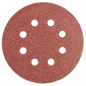 Rotary tool sanding disc GRAPHITE 55H940 for wood, Ø12.5 cm, pack of 5, 56 g