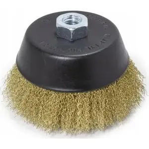 Brush for angle grinder Forsage F-BWC005, 125 mm soft face brush