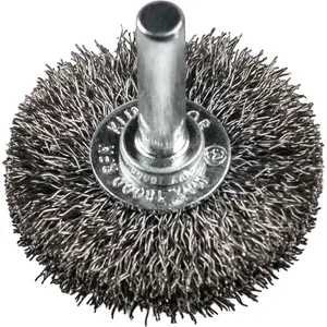 KLINGSPOR abrasive wire cup brush 30 mm shank for BRS600W, crimped wire