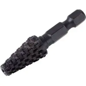 Deburring Tool for Metal Wolfcraft WF4381000 — Conical Profile, 6‑point Hex Shank