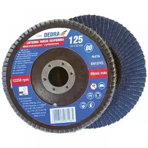 Аксессуар для УШМ Dedra F26036 — диск Ø125 мм, 1 шт.