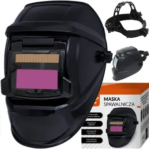 Welding helmet EASYTOUCH LXBW120 auto-darkening with adjustable filter reg.01-1s; solar + CR2032 battery