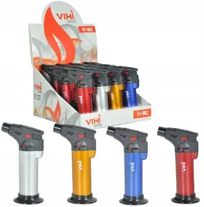 Газовый мини-паяльник Weldline VH-001 с прозрачным дисплеем, модель LXVH-002