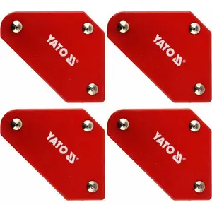 Magnetic Welding Angle Holder Set YATO YT-08677, 4 pieces