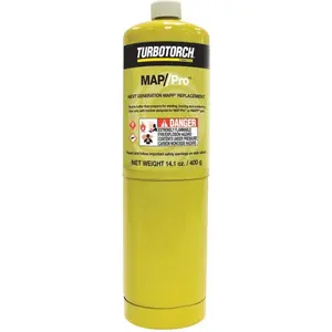 Gas cartridge Unimet MAP/PRO 1' S/EI2400 for MAP-Pro welding and brazing