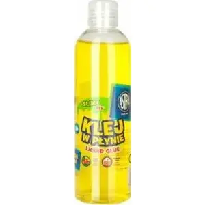 Šķidrais līme Astra 250 ml — dzeltena līme papīram, kartonam un rokdarbiem