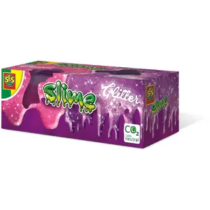 Набор слаймов SES Glitter 2x120г