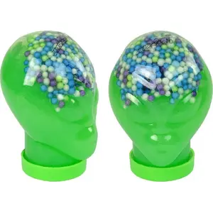 Слайм Maksik Glutek UFO с пенными шариками 100 г