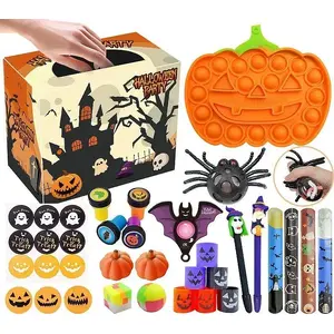 Набор сенсорных антистресс игрушек LEANToys модель 12844 — набор Pop It и тактильных игрушек
