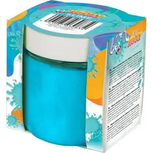 Слайм TUBAN Jiggly Slime, 100 г, бирюзовый перламутровый