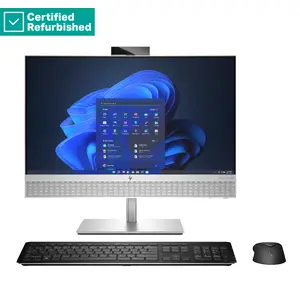 Моноблок HP RENEW Elite 840 G9 AIO 24 — Intel i5-14500, 16 ГБ ОЗУ, 512 ГБ SSD, 23,8" FHD AG, сканер отпечатка, регулировка высоты, Windows 11 Pro