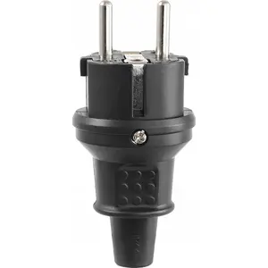 Sealed plug Plastrol WT-44H HAND PRO LINE IP44 2P+E 16A black